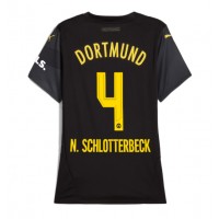 Borussia Dortmund Nico Schlotterbeck #4 Bortedrakt Dame 2024-25 Kortermet